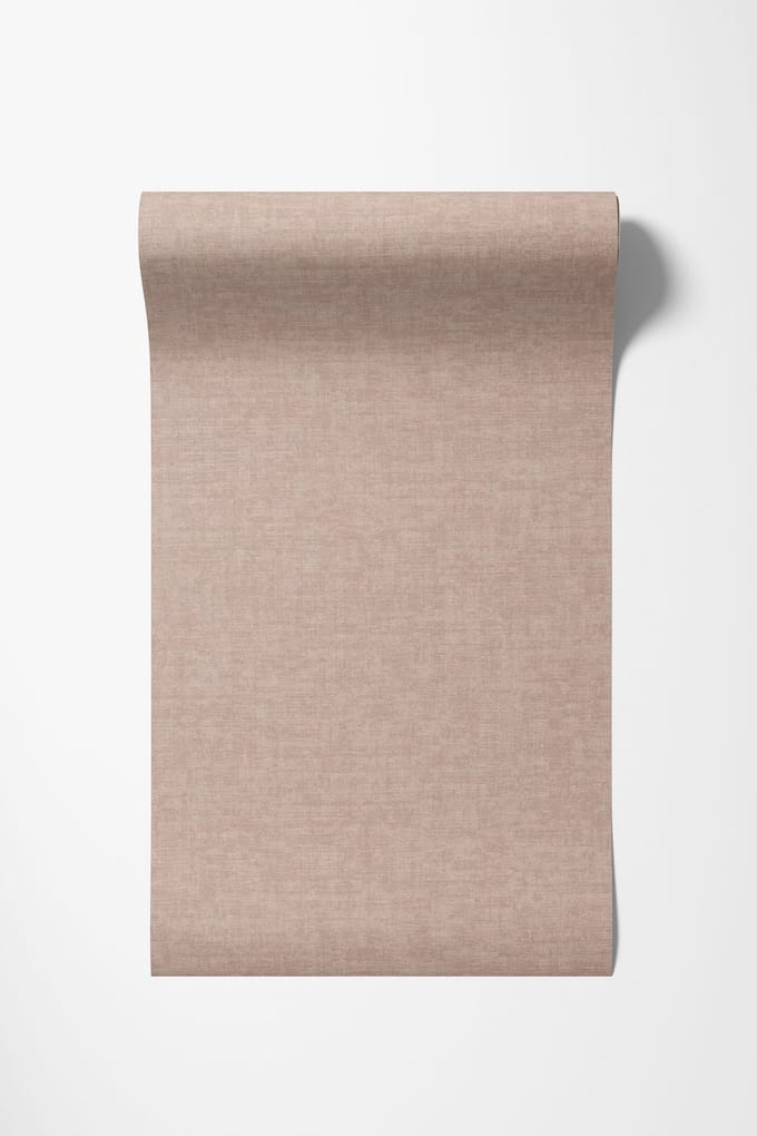 Dutch Wallcoverings - Vliesbehang - Linen & Textures - uni roze - VT10021
