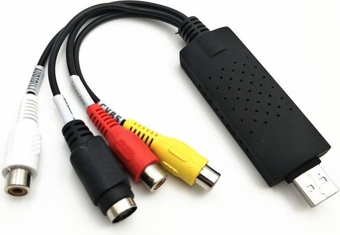 Premium Video Capture Grabber USB 2.0 - Audio + Video Grabber - Video Capture Board
