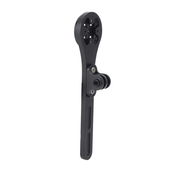 Support d'ordinateur de vélo Alliage d'aluminium Support d'ordinateur de vélo pour Guidon Intégré de Vélo de Route Garmin black