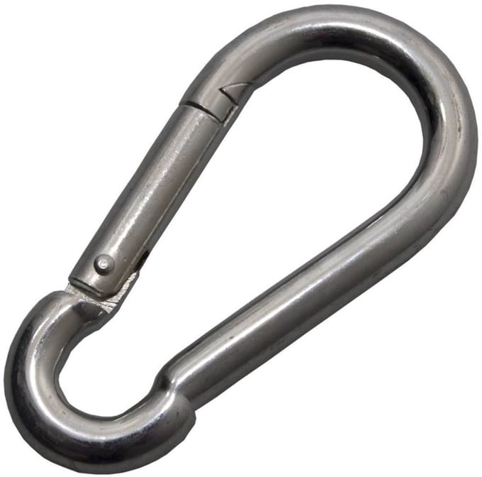 BTP - Karabijnhaak - 10 stuks - Haken - 10x100 mm