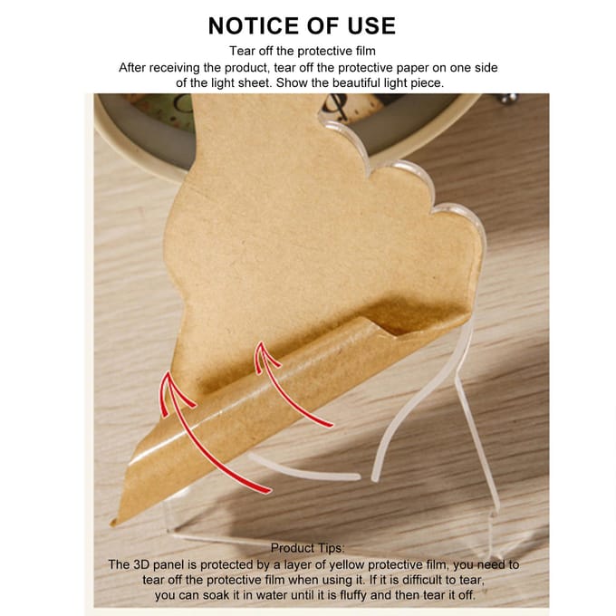 Lampe de nuit 3D en acrylique avec interrupteur à bouton-poussoir réglable en 3 couleurs, cadeau de fête des mères pour fille et fils Type 1 gray