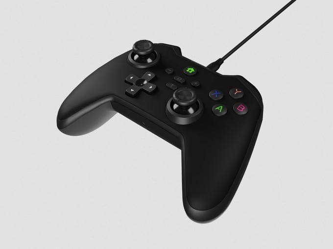 Genesis - NJG-2103 Mangan 300 - Game controller - PC/SWITCH/MOBIEL - Zwart