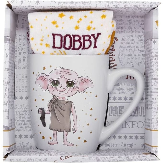 Harry Potter Dobby Mok & Sokken Unisex Kop - meerkleurig - Standard