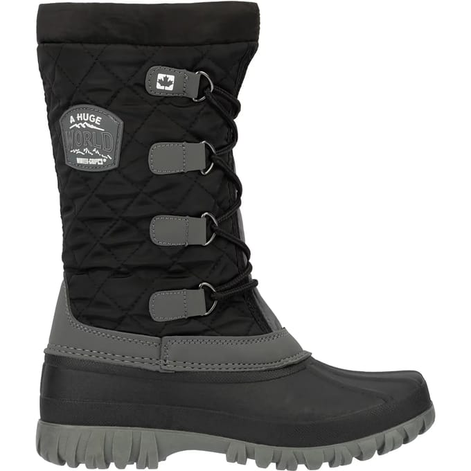 Winter-grip Winter Wanderer - Snowboots Senior - Dames - Zwart - Maat 37