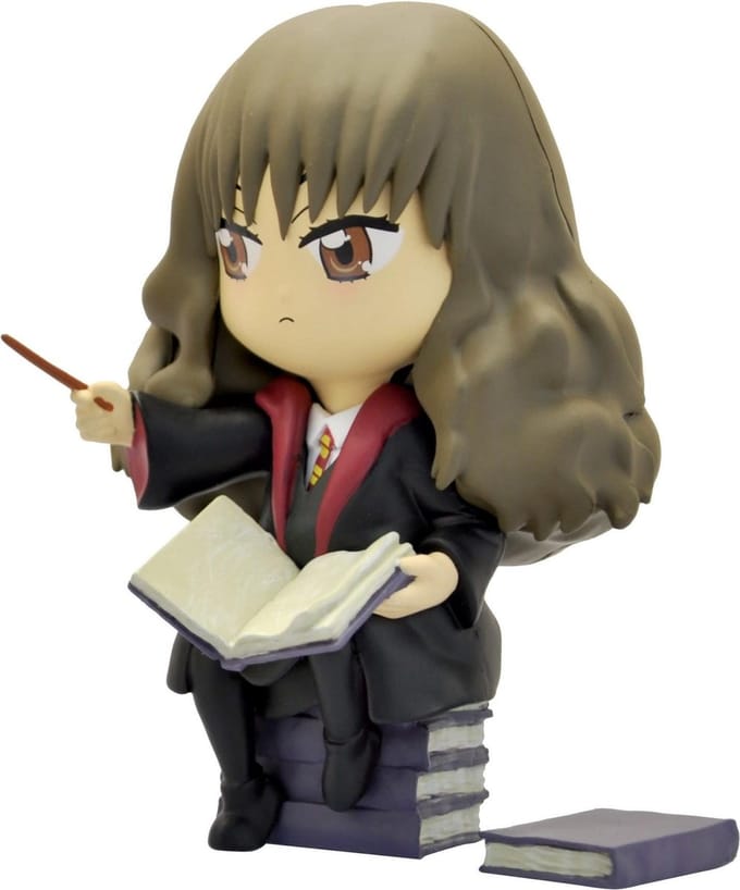 Plastoy Harry Potter Beeld/figuur Hermione Granger Studying A Spell 13 cm Multicolours