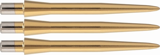 Target Storm dartpunten goud 26 mm