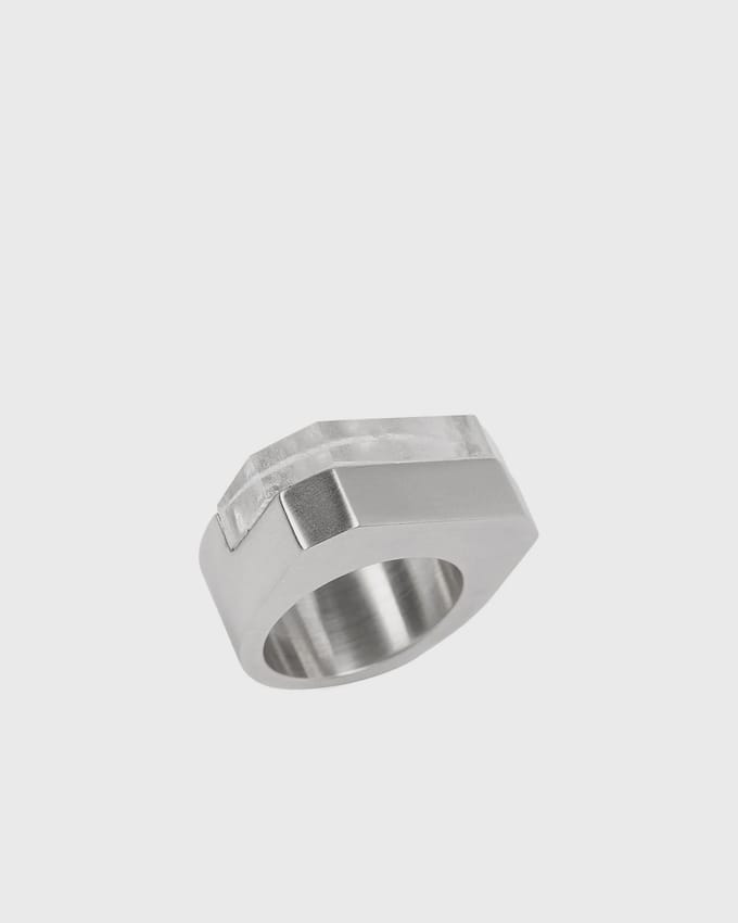 RING-DOUBLE CRYSTAL HOLLYWOOD  RING