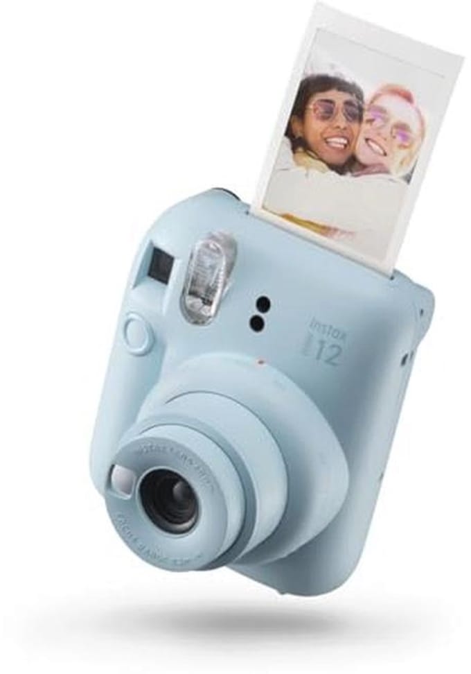 Instant Camera Mini 12 in Pastel Blue - Eenvoudig en Creatief