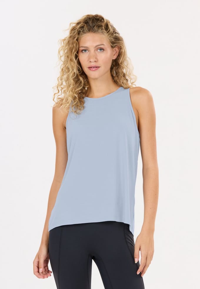 ATHLECIA - mota w slub top - Training singlet dames - Lichtblauw