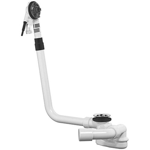 Dornbracht Meta.02 replacement bath spout with drain and overflow fitting 3524897090
