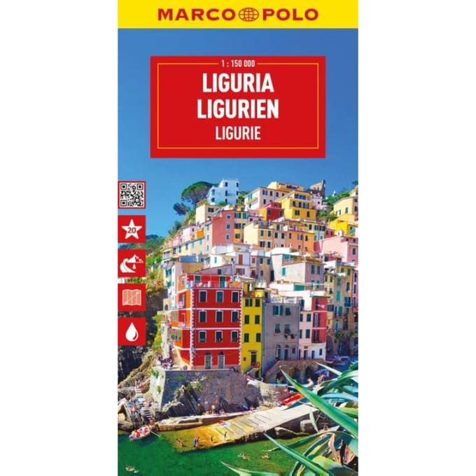 Marco Polo Ligurië 5 - Marco Polo Wegenkaart