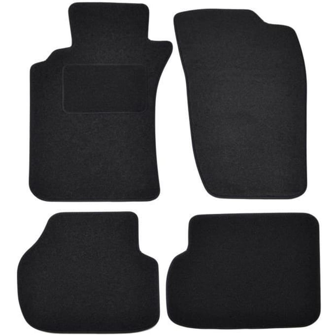 Tapis de sol - Toyota - Celica - Velours noir - 4 pièces - Ajustement précis