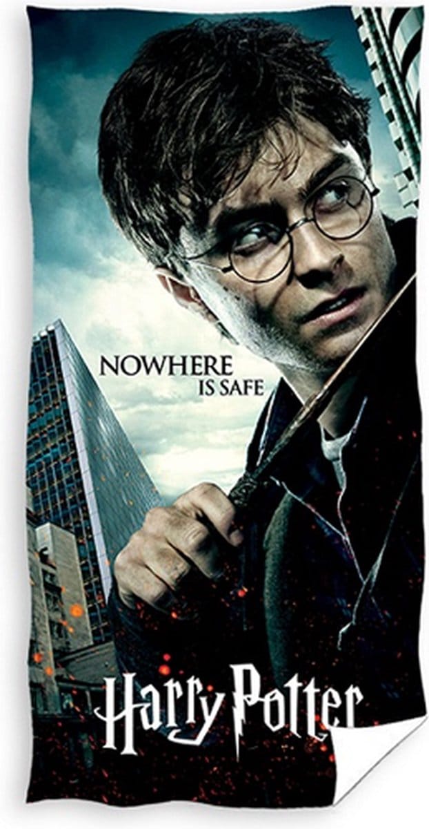 Harry Potter strandlaken 70 x 140 cm - Nowhere is Safe