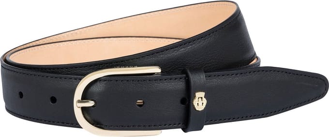 ROECKL Leren riem Romy Belt W80 Black zwart
