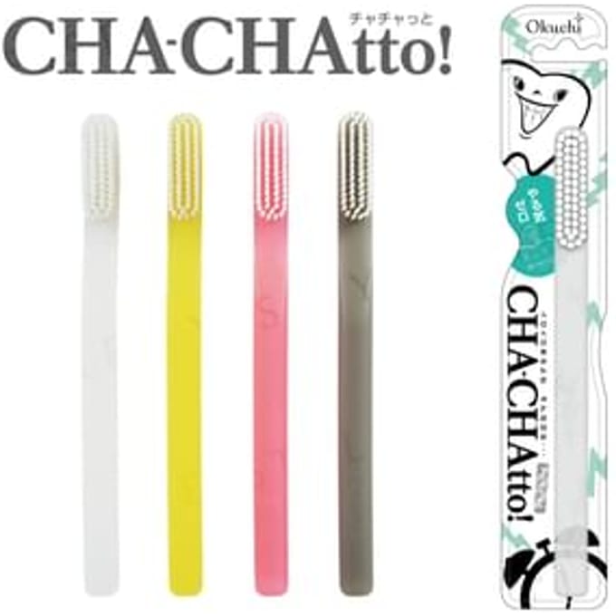 Okuchi - CHA-CHAtto Toothbrush 1 pc - Random Color