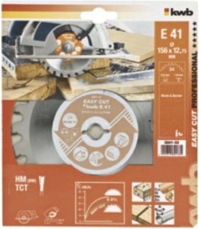 Cirkelzaagblad hardmetaal, diameter: 184, aansluiting: 16 mm