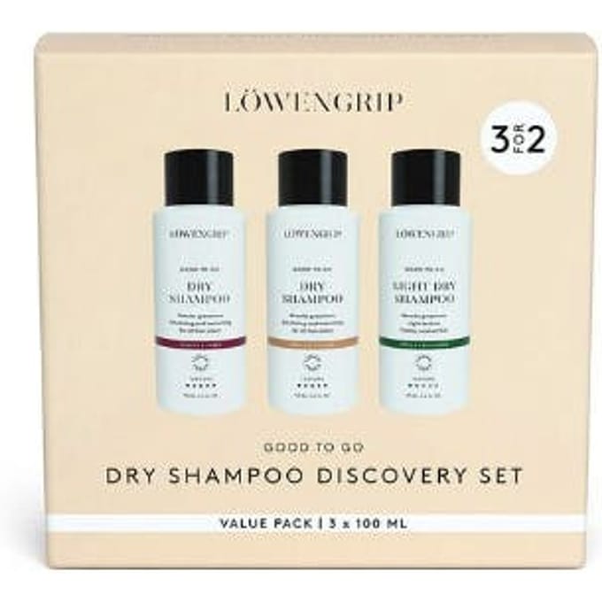 Löwengrip L&ouml;wengrip Good To Go Dry Shampoo Discovery Set 300 ml