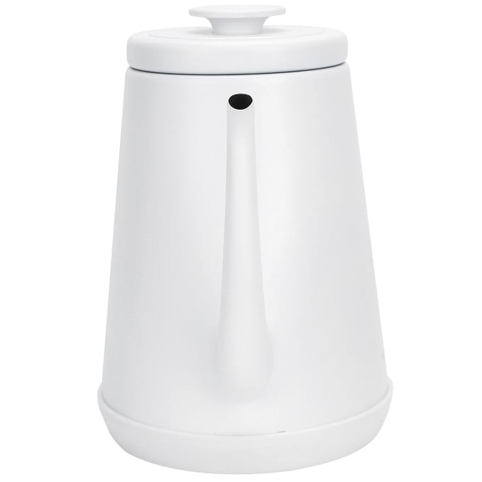 Witte Waterkoker Roestvrij Staal Automatische Uitschakeling Elektrische Koffie Waterkoker white
