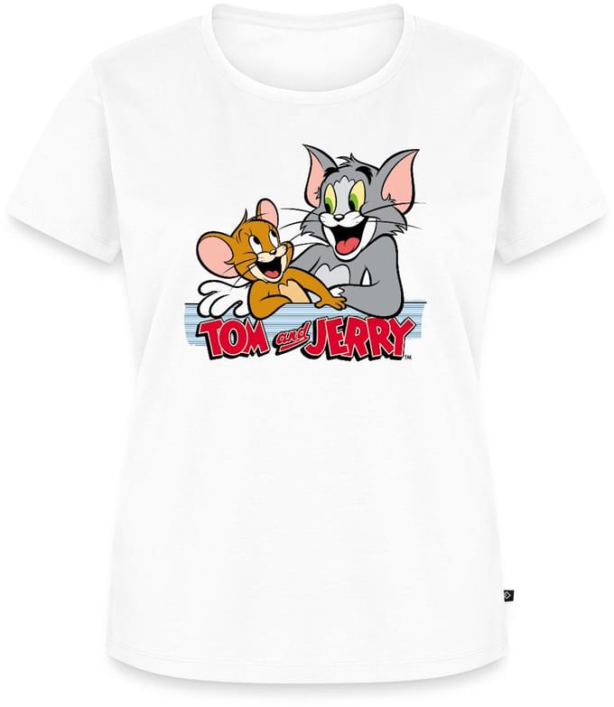 Tom En Jerry Vrienden Premium T Shirt Dames