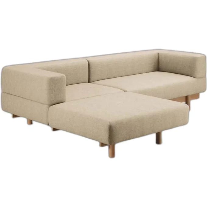 Bank met chaise longue aan de linkerkant Emko Alchemist