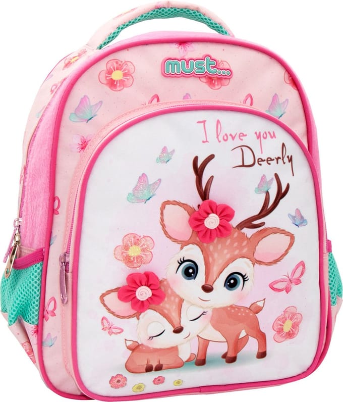 Must Peuterrugzak I Love Your Deerly - 31 x 27 x 10 cm - Polyester