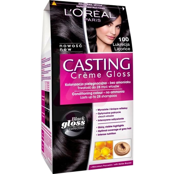 L'Oréal Paris L'Or&eacute;al Paris Casting Creme Gloss 100 Licorice 1 st