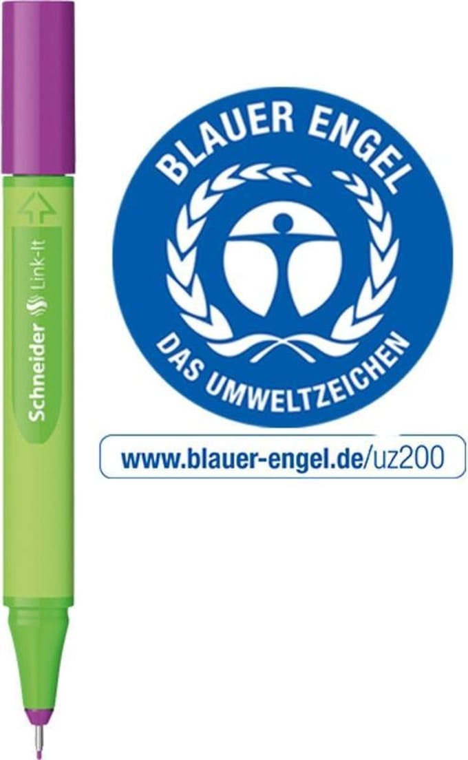 Schneider fineliner - Link-it - lijnbreedte 0,4mm - electric-purple - S-191220