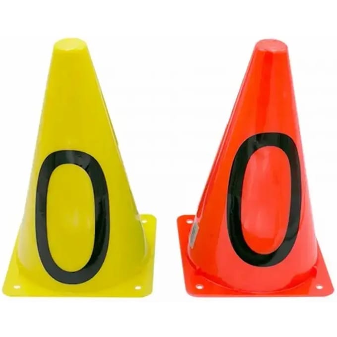 Markeerkegel Nº 0 Naranja Fluor 23 Cm