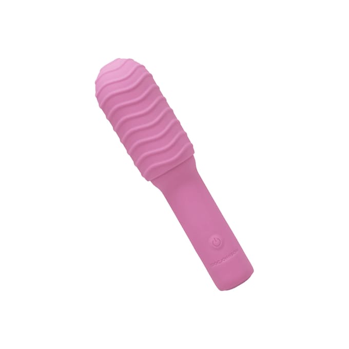 Doc Johnson - Elite - Mini Vibrator with Interchangeable Attachment - 4 / 10 cm