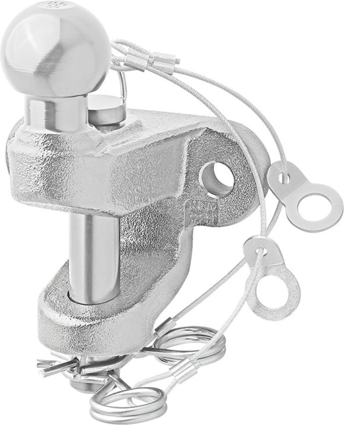 ProPlus Gecombineerde trekhaakkogel - Ø 50 mm - Zilver - Max. 3500 kg