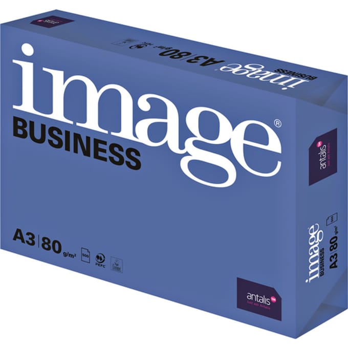 Kopieerpapier Image Business A3 80gr wit 500 vel