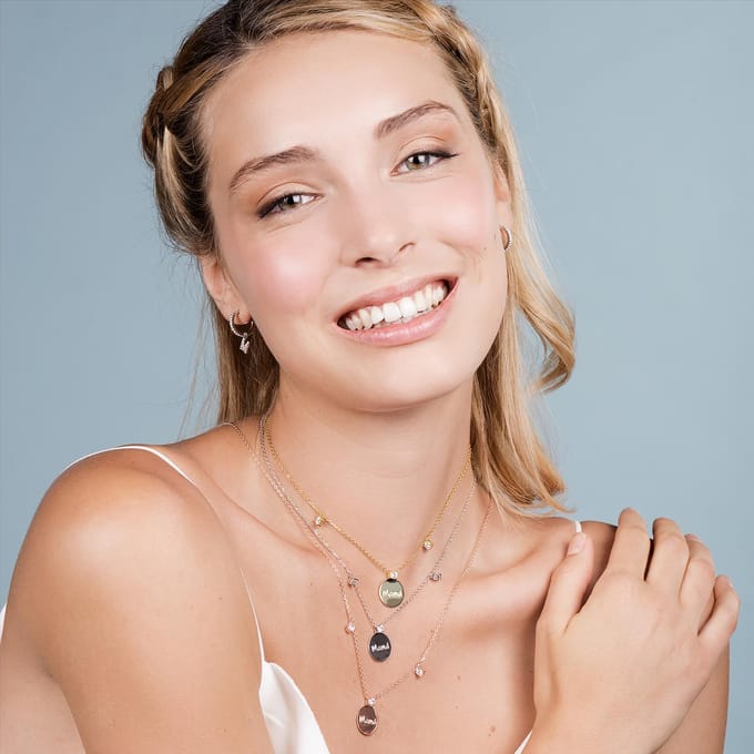 Luxenter waeni ketting in sterling zilver