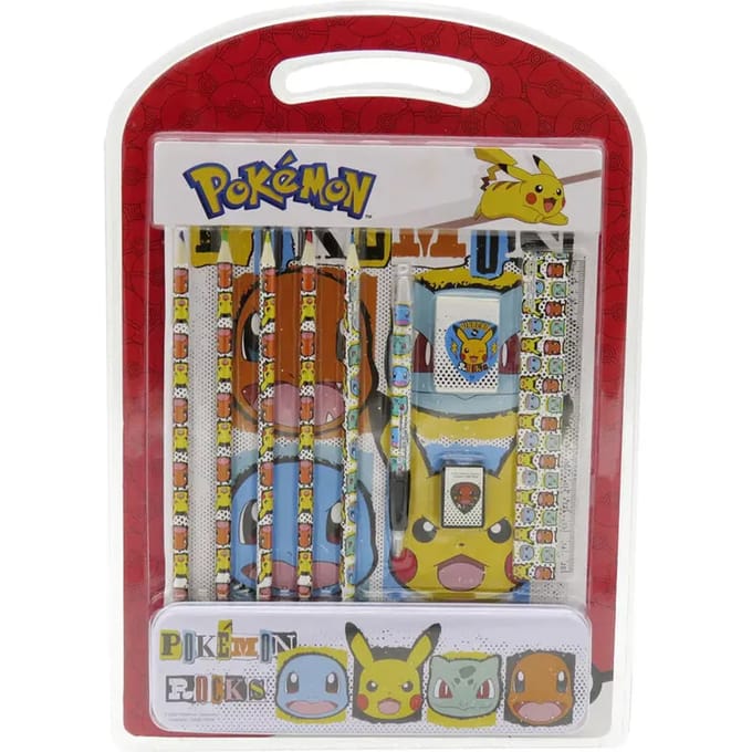 Kinderen schrijfgerei set Cyp Brands Pokemon