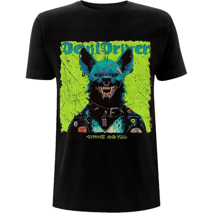 DevilDriver T-shirt - Strike And Kill - S tot XXL - voor Mannen - zwart