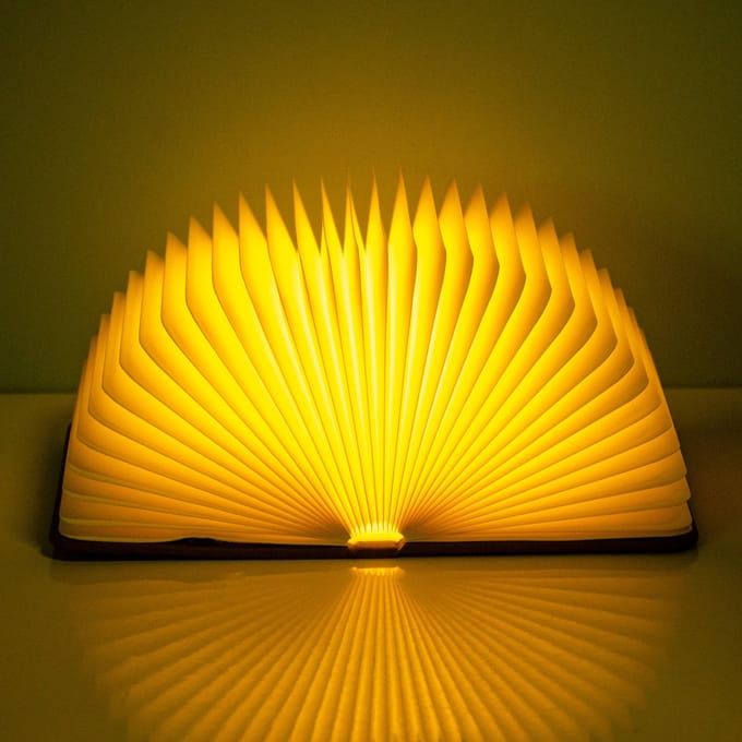 Mini boeklamp - 17 x 13 cm