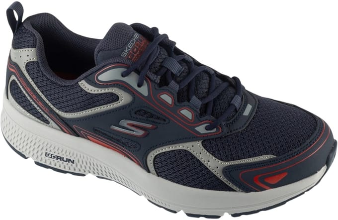 Skechers Go Run Consistent, Mannen, Marineblauw, Sneakers, maat: 43,5