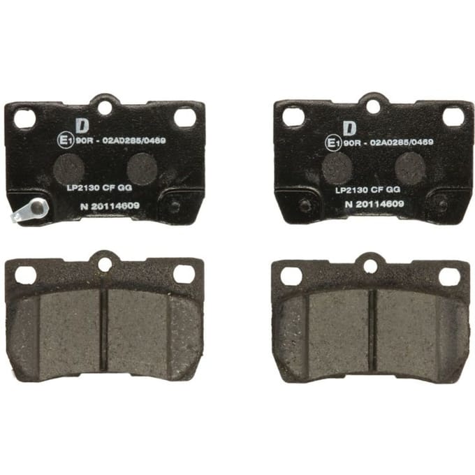Remblokset DELPHI LP2130, achter