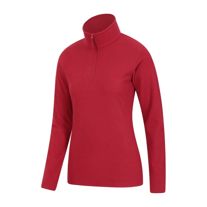 Mountain Warehouse Dames/Dames Camber II Fleece Top (Rood)