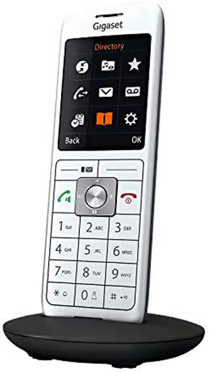 Draadloze DECT Telefoon met 2.4 inch Kleurenscherm en Micro USB Oplaadstation