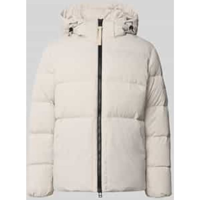Regular fit donsjack met capuchonkraag