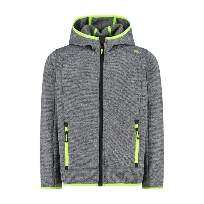 Kinder fleece met capuchon CMP