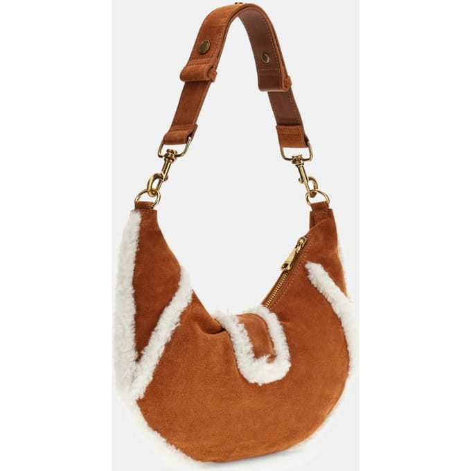 GUESS Halfmoon Reversed Fu Camel Multi Taglia: OS | Borse a mano Outlet | Donna | Marrone