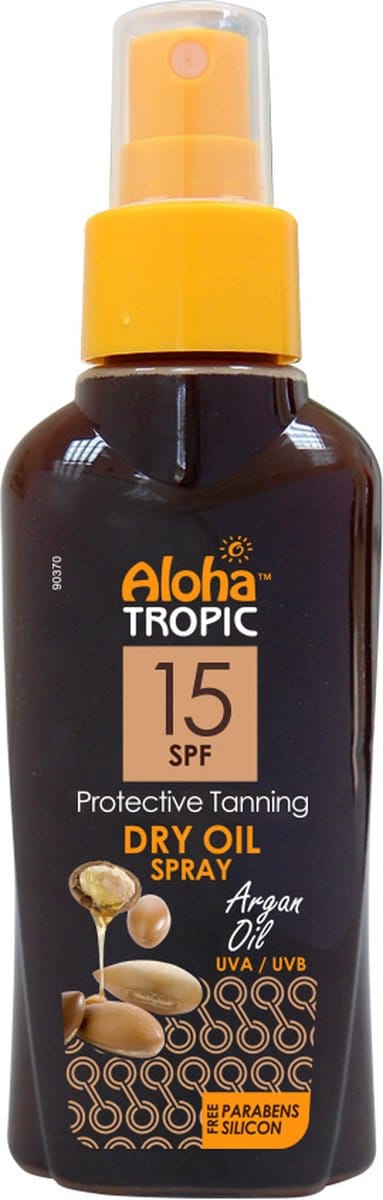 Aloha Tropic Zon Olie SPF15 Argan Olie 100ml