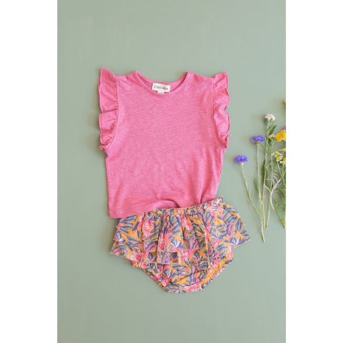 Louise Misha Tee Hermance Raspberry Taglia: 9M | T-shirt Outlet | kids | Rosa