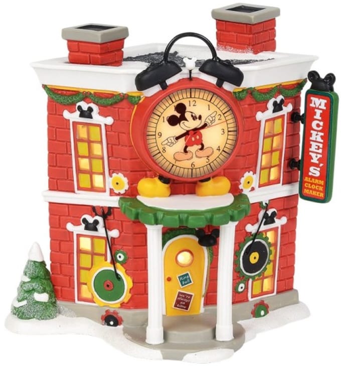 Disney Department - Village - Mickey's Alarm Clock Shop