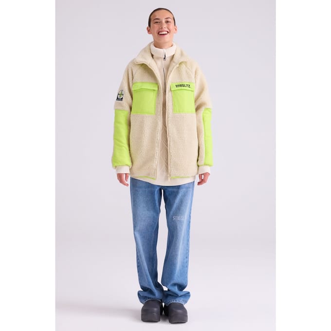 Stieglitz Devante Teddy Jacket Beige Taglia: L | Giacche invernali Outlet | Donna | Marrone