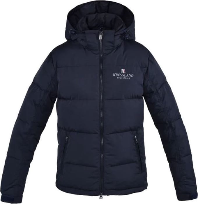 Kingsland Classic Down Jacket Unisex Navy XS | Winterkleding ruiter