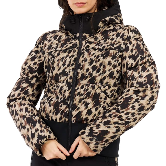 Protest Prtjetta - Skijas Dames - Panterprint - Puffer winterjas - Waterkolom 10K