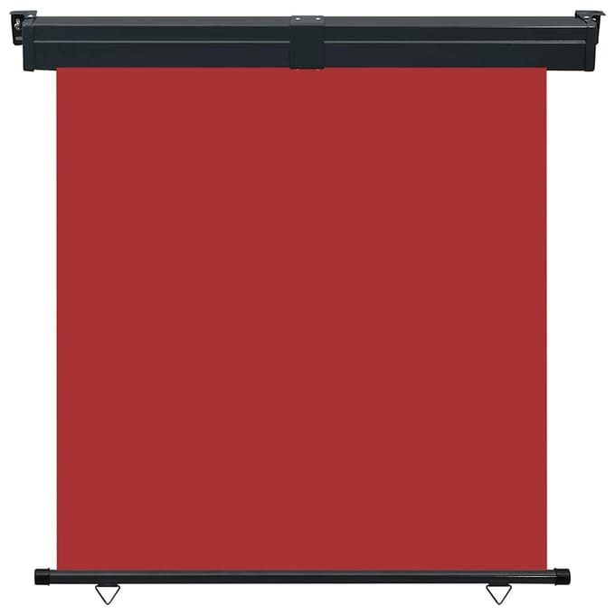 vidaXL - Balkonscherm - 165x250 - cm - rood