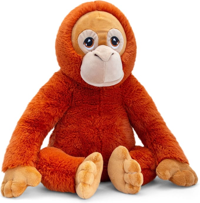 Keeleco Pluche Knuffel Orang Oetan Aap 45 cm